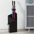 Metal Umbrella Stand, 50 x 20 x 20 cm, Removable Drip Tray