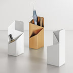 Metal Umbrella Stand, 50 x 20 x 20 cm, Removable Drip Tray
