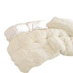 Faux Fur Long Pile Duvet Cover Set with Pillowcases