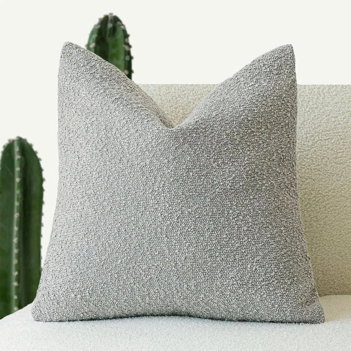 Boucle Cushion Cover 45 x 45cm for Sofa and Bed