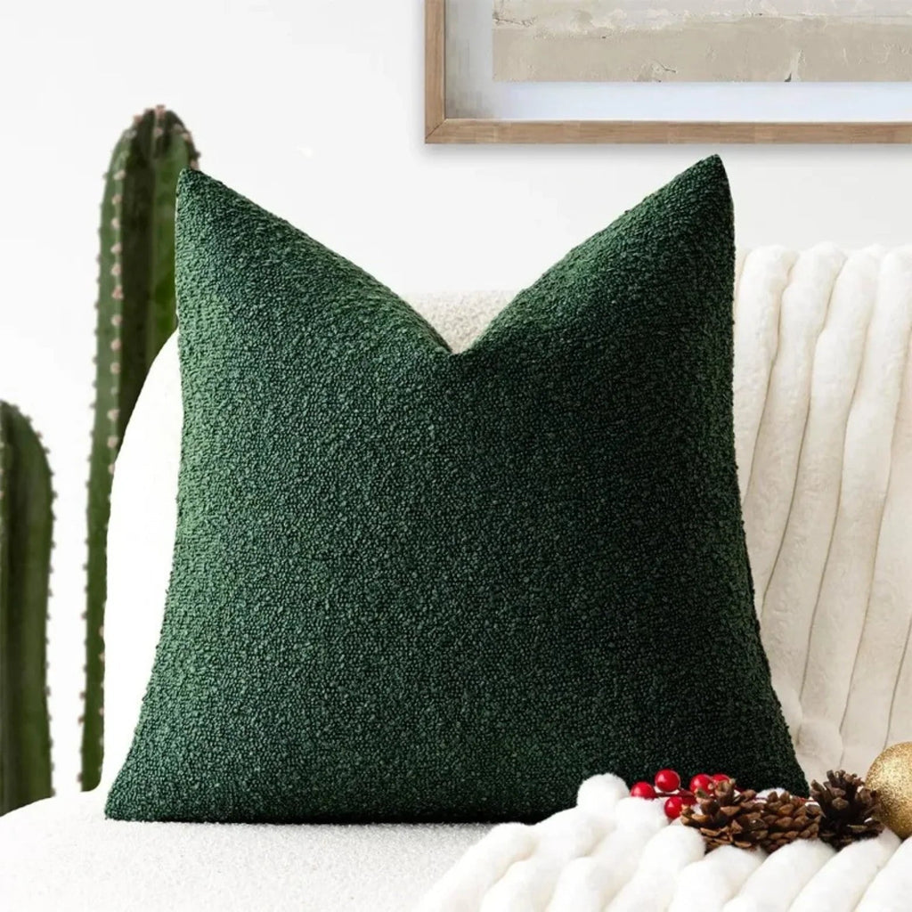 Boucle Cushion Cover 45 x 45cm for Sofa and Bed