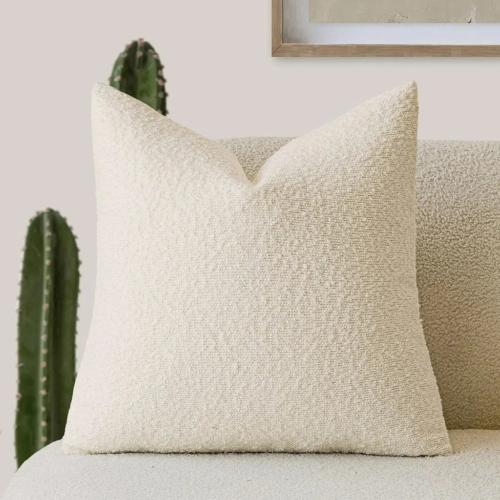 Boucle Cushion Cover 45 x 45cm for Sofa and Bed