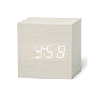 Square Digital LED Alarm Clock with Automatic Night Mode