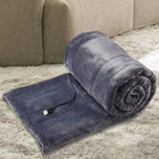 USB Heated Throw Blanket with 3 Heat Levels, Portable