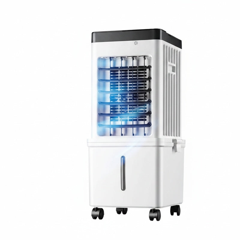 Portable Evaporative Air Cooler with Humidifier and Remote