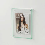 Clear Acrylic Photo Frame with Floating Effect, Five Sizes