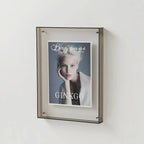 Clear Acrylic Photo Frame with Floating Effect, Five Sizes