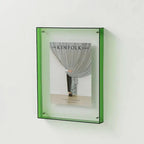 Clear Acrylic Photo Frame with Floating Effect, Five Sizes