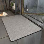 Microsuede Bath Mat, Quick Drying, Non-Slip, 3.5 mm Thick