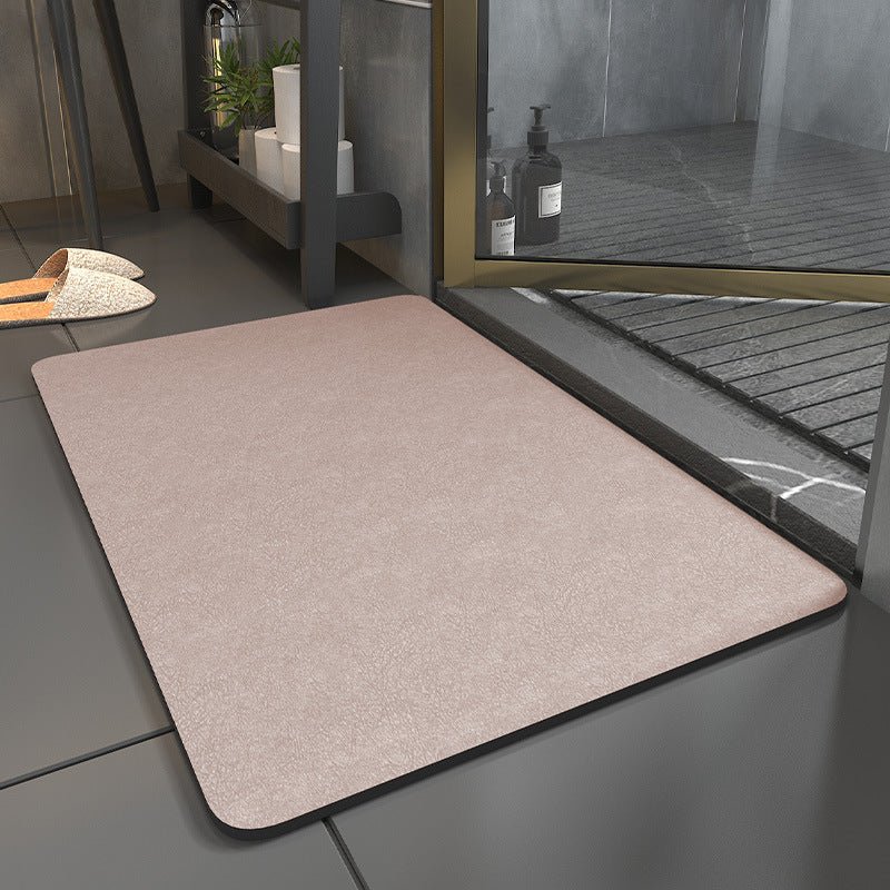 Microsuede Bath Mat, Quick Drying, Non-Slip, 3.5 mm Thick