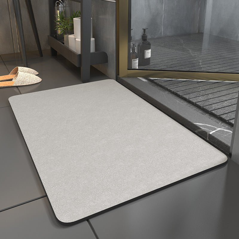Microsuede Bath Mat, Quick Drying, Non-Slip, 3.5 mm Thick