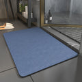 Microsuede Bath Mat, Quick Drying, Non-Slip, 3.5 mm Thick