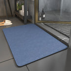 Microsuede Bath Mat, Quick Drying, Non-Slip, 3.5 mm Thick