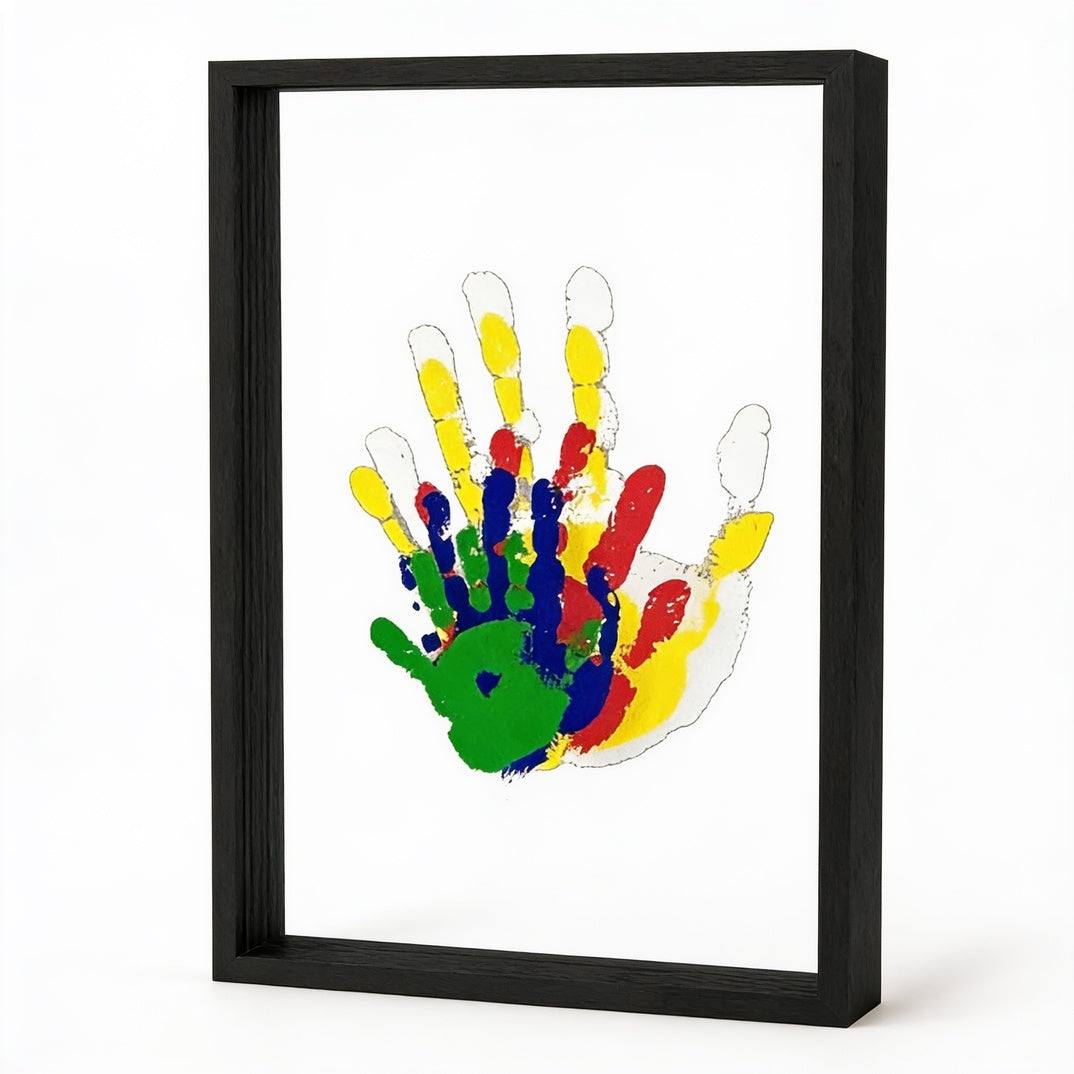 Baby Handprint and Footprint Keepsake Frame with Clay
