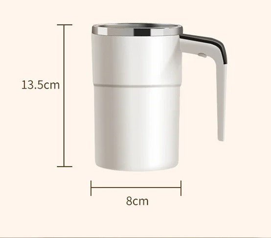 Self-Stirring Rechargeable Mug with Temperature Display