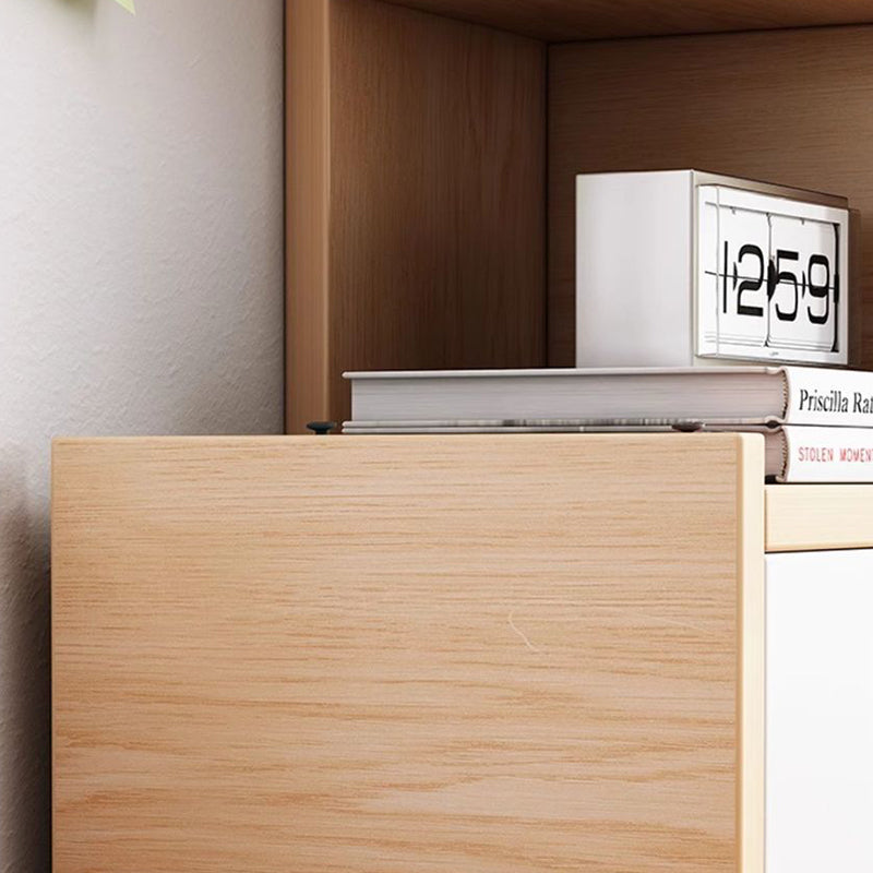 Three-Tier Desk Shelf with Built-In Lighting and 4 Storage Zones