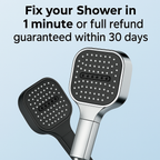 High Pressure Filter Shower Head with Adjustable Spray Modes
