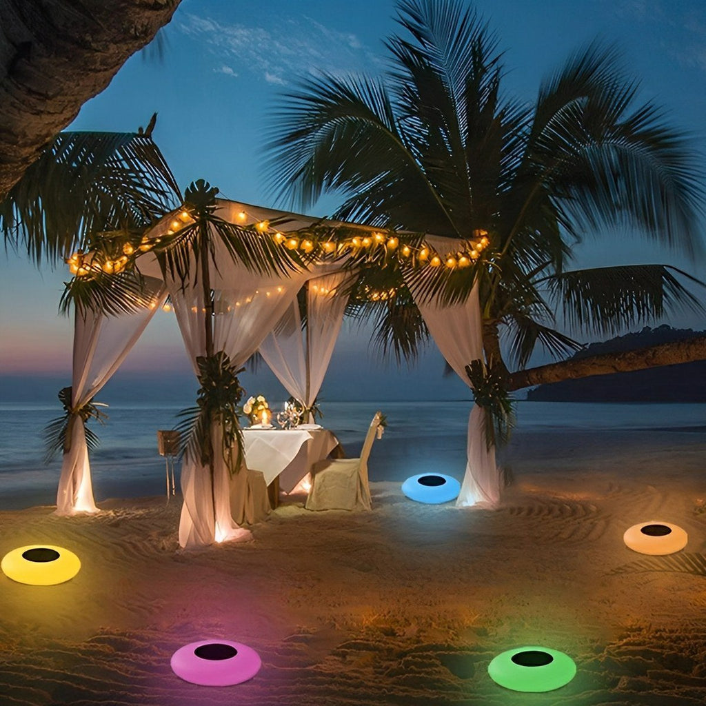 Floating Solar Pool Light, RGB, IP67, 25 cm