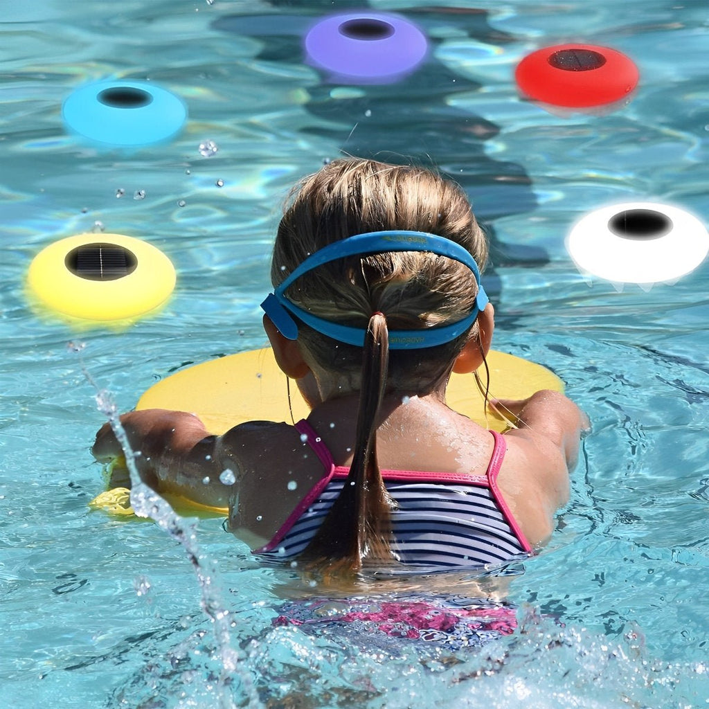Floating Solar Pool Light, RGB, IP67, 25 cm