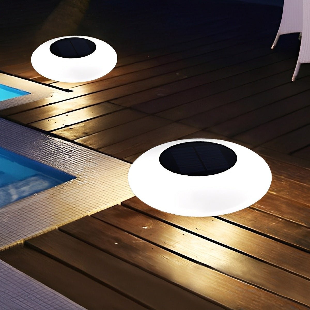Floating Solar Pool Light, RGB, IP67, 25 cm