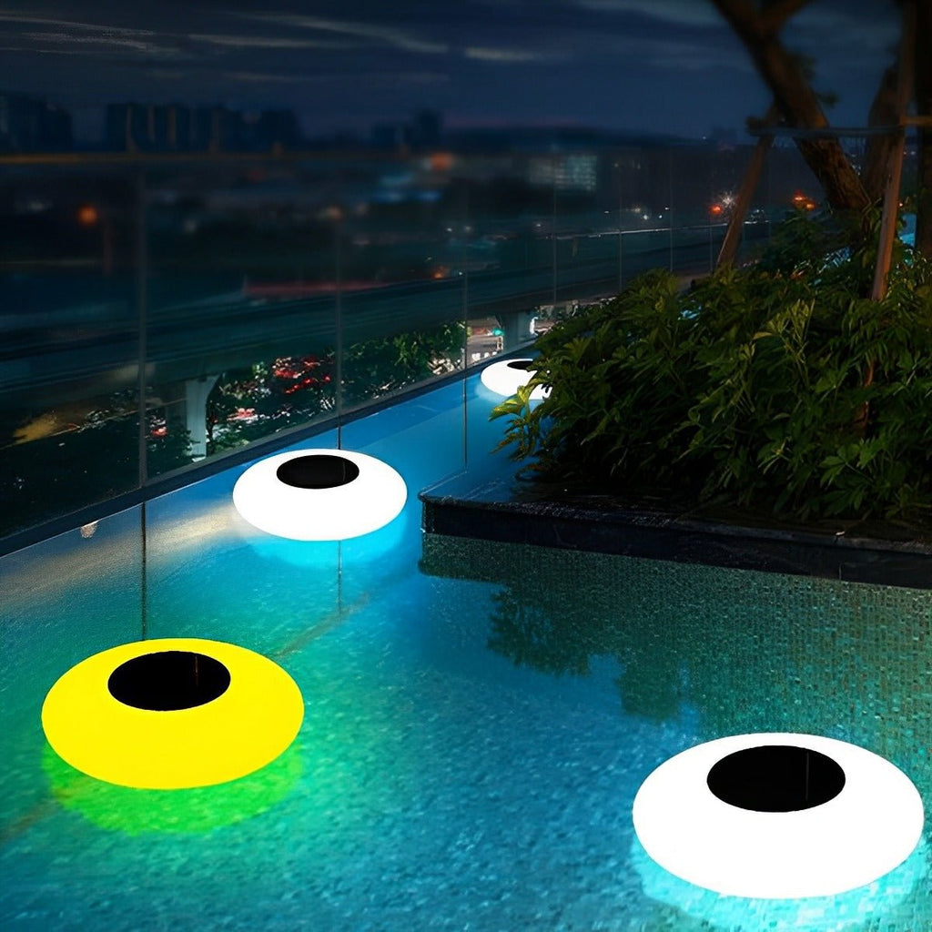 Floating Solar Pool Light, RGB, IP67, 25 cm
