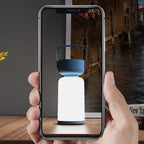 Portable LED Cylinder Table Lamp, Rechargeable and Waterproof