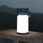 Portable LED Cylinder Table Lamp, Rechargeable and Waterproof