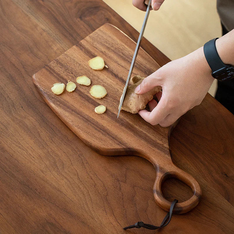 Reversible Walnut Chopping Board Set, Prep and Serve