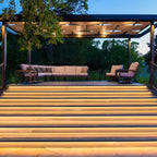 Solar LED Strip Light for Outdoors, IP65, Warm White 3000K