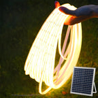 Solar LED Strip Light for Outdoors, IP65, Warm White 3000K