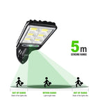 100W Solar Floodlight with Motion Sensor, IP67 and Remote