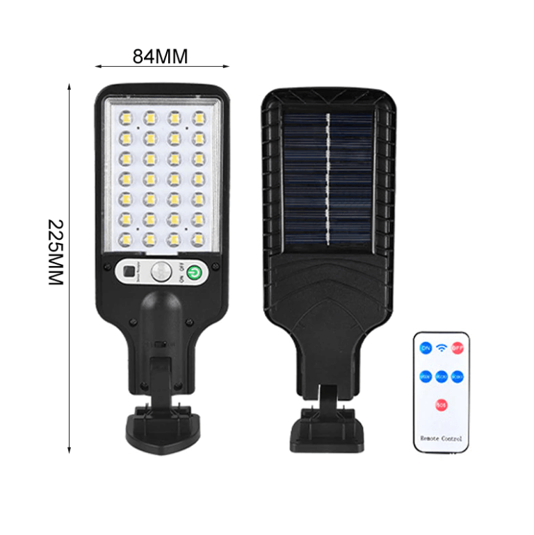 100W Solar Floodlight with Motion Sensor, IP67 and Remote