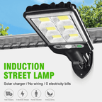 100W Solar Floodlight with Motion Sensor, IP67 and Remote