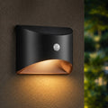 Solar Outdoor Wall Light with PIR Motion Sensor and IP65 Rating
