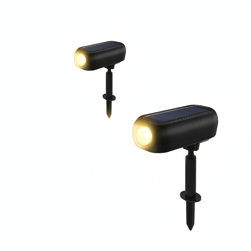 Solar Garden Light with Dusk Sensor, IP65 Warm White