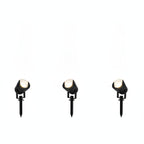 Solar Garden Spike Light with Adjustable Zoom Spotlight