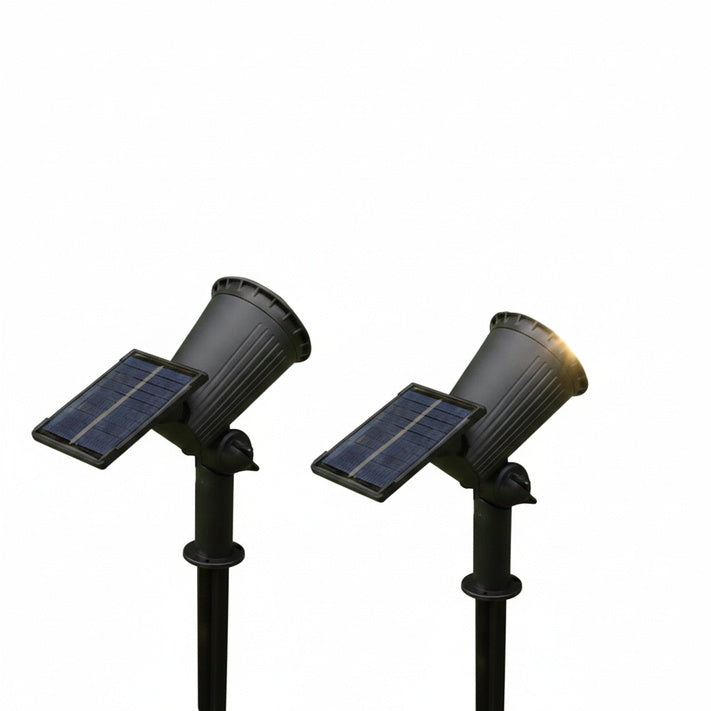Solar Garden Spike Light with Rotating Head, IP55