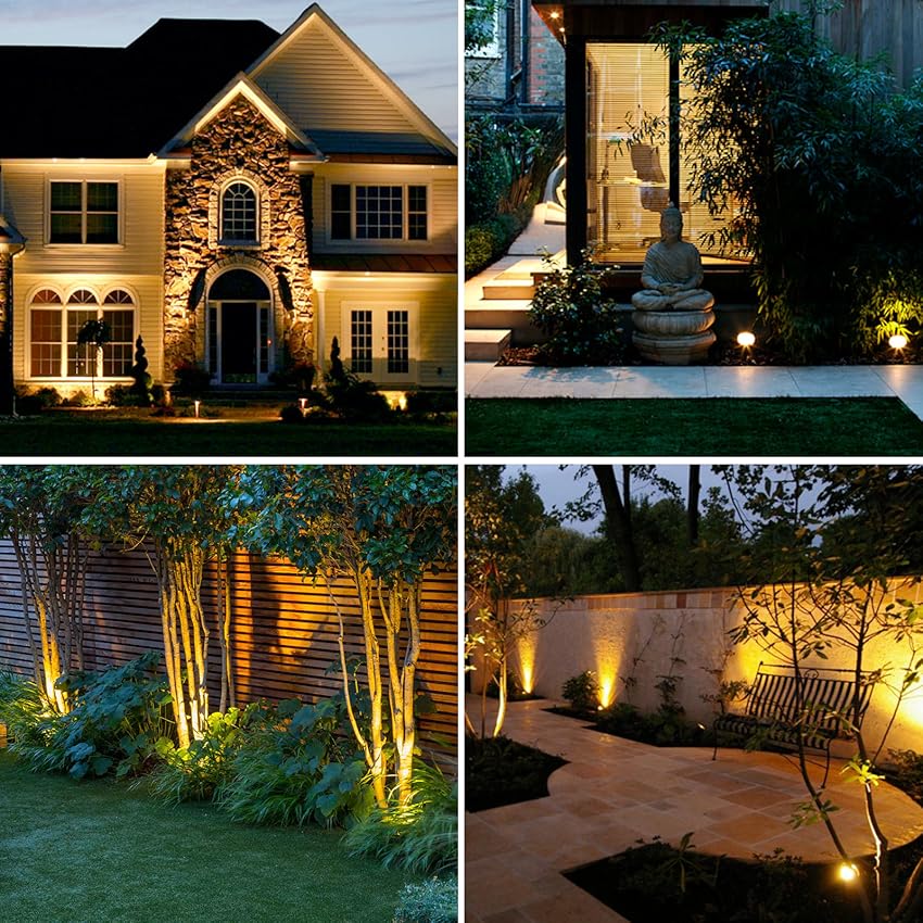 Solar Garden Spike Light with Rotating Head, IP55