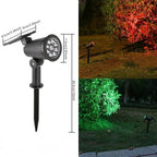 Solar Garden Spike Light with Rotating Head, IP55