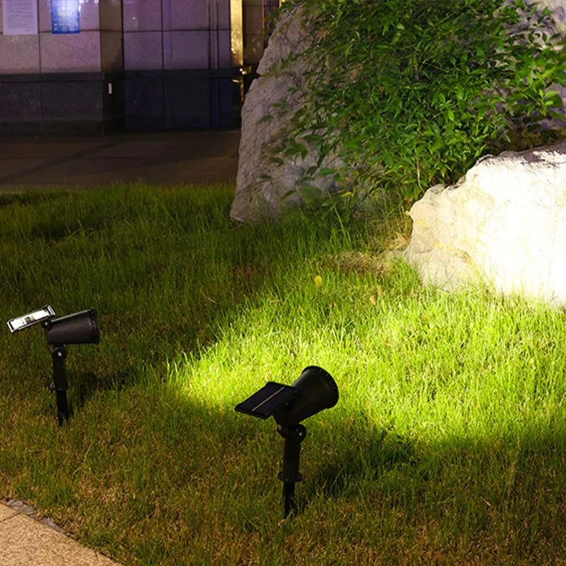 Solar Garden Spike Light with Rotating Head, IP55
