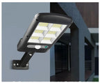 Solar Outdoor Wall Light with Motion Sensor and Remote
