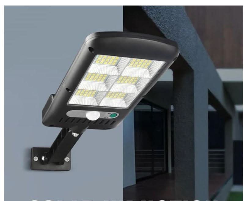 Solar Outdoor Wall Light with Motion Sensor and Remote