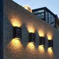 Solar Up Down Wall Lights, 2 Pack, IP65 Dusk to Dawn