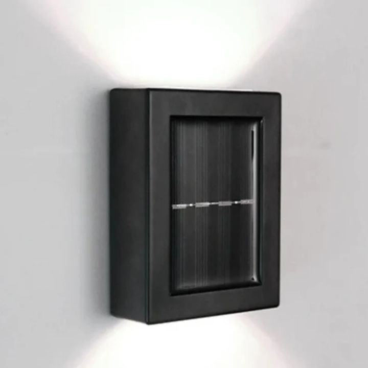 Solar Up Down Wall Lights, 2 Pack, IP65 Dusk to Dawn