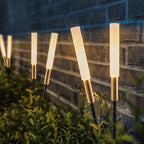 Solar Reed Garden Stake Lights with LED, 65 cm