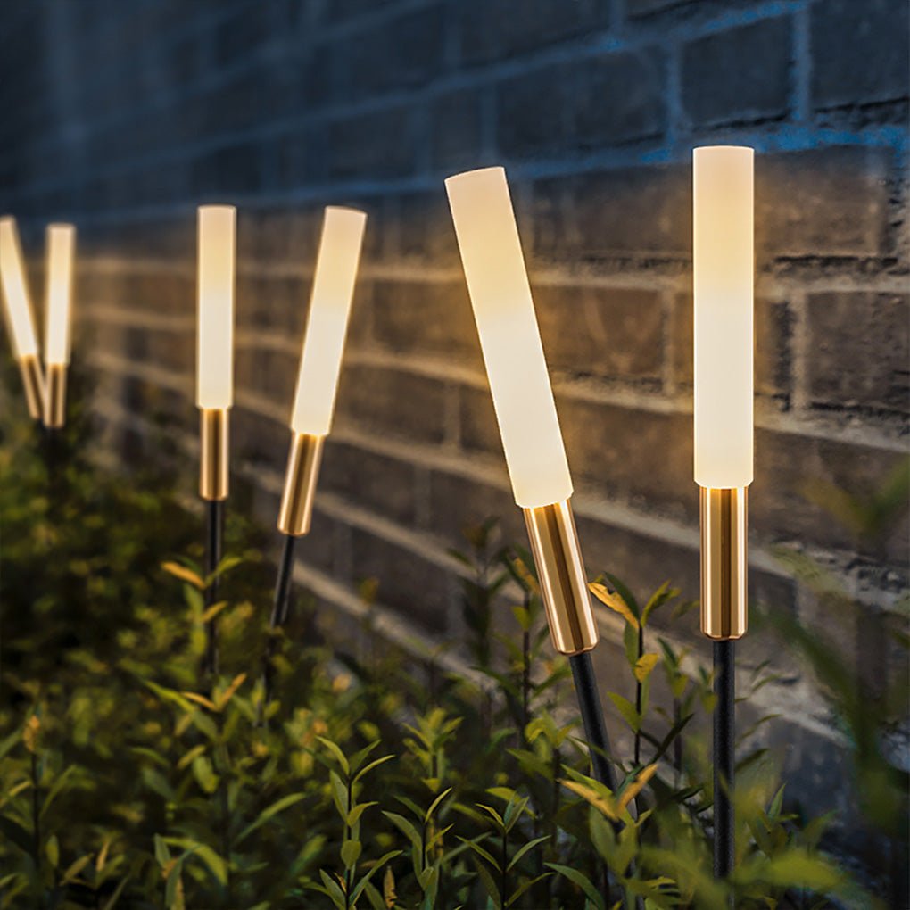 Solar Reed Garden Stake Lights with LED, 65 cm