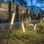 Solar Reed Garden Stake Lights with LED, 65 cm