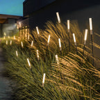 Solar Reed Garden Stake Lights with LED, 65 cm