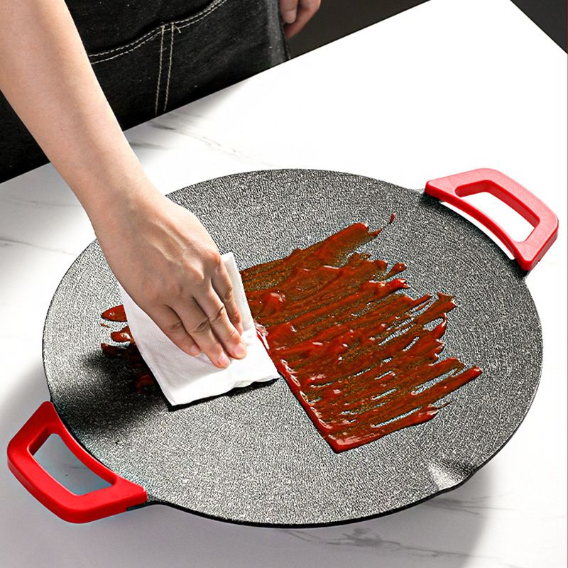 Smokeless Electric Grill Plate, 28 cm, 5 Heat Settings