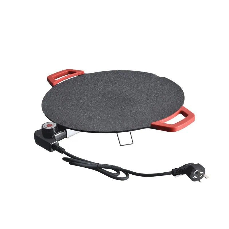 Smokeless Electric Grill Plate, 28 cm, 5 Heat Settings